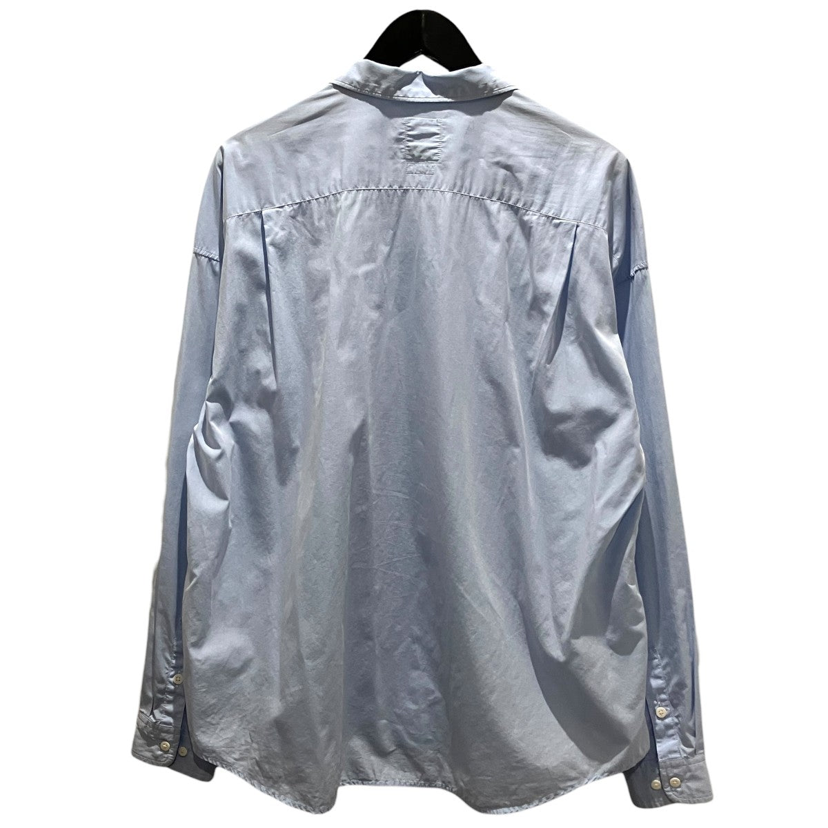 26SS【HEGEL SHIRT L／S】コットンシャツ0126105011010