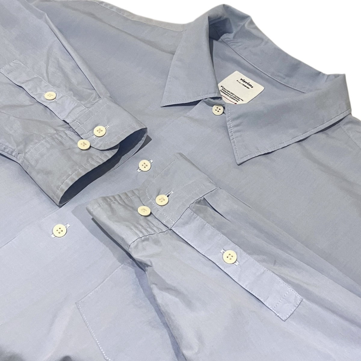 26SS【HEGEL SHIRT L／S】コットンシャツ0126105011010