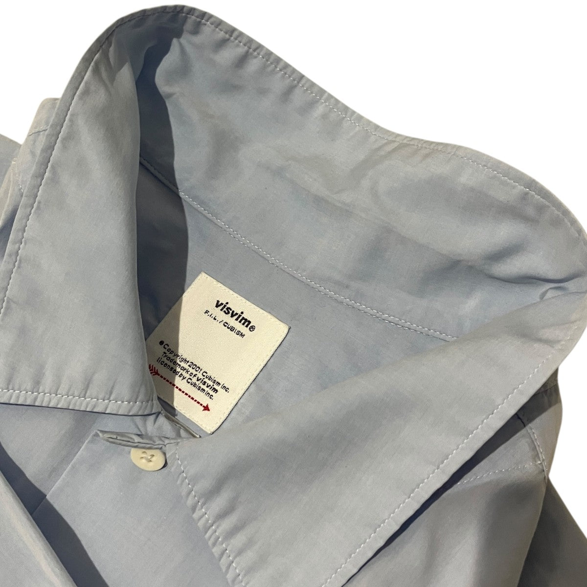 26SS【HEGEL SHIRT L／S】コットンシャツ0126105011010