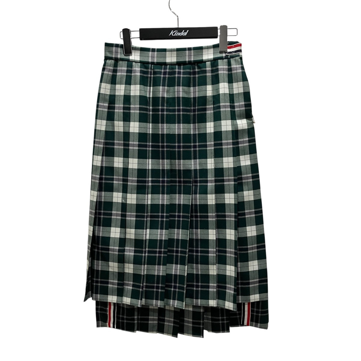 Thom Browne チェックウリーツスカートFGC400A-F0428-310 古着・中古-1枚目のアイテム画像