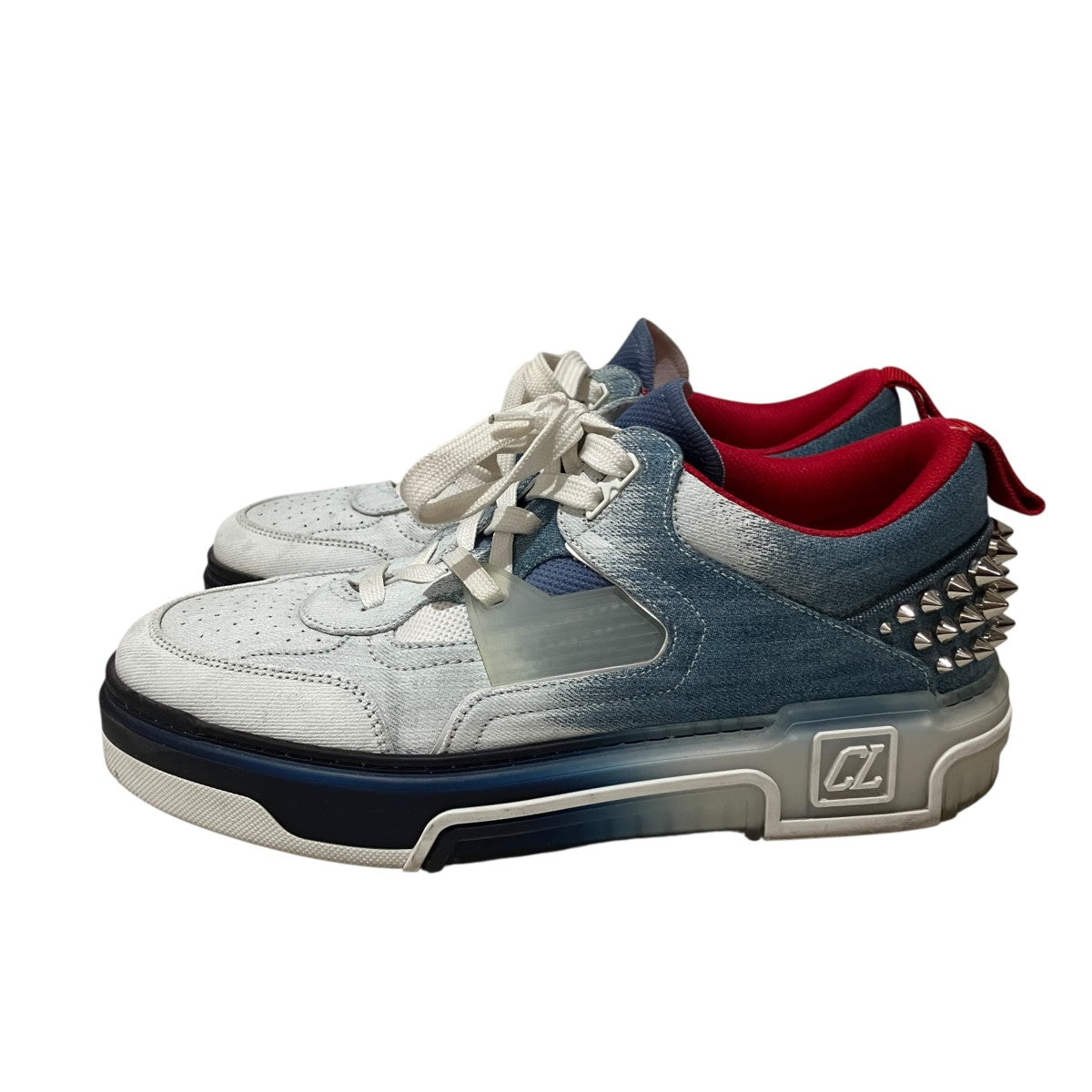 Christian Louboutin 24AWスタッズスニーカー 古着・中古-5枚目のアイテム画像