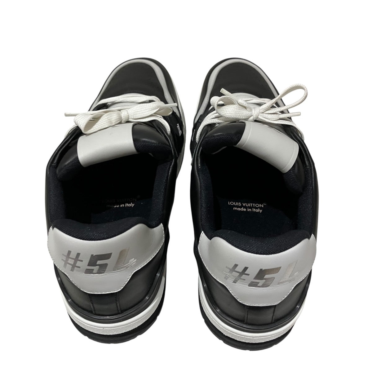 LOUIS VUITTON LVトレーナーレザースニーカー1AJ299 古着・中古-2枚目のアイテム画像
