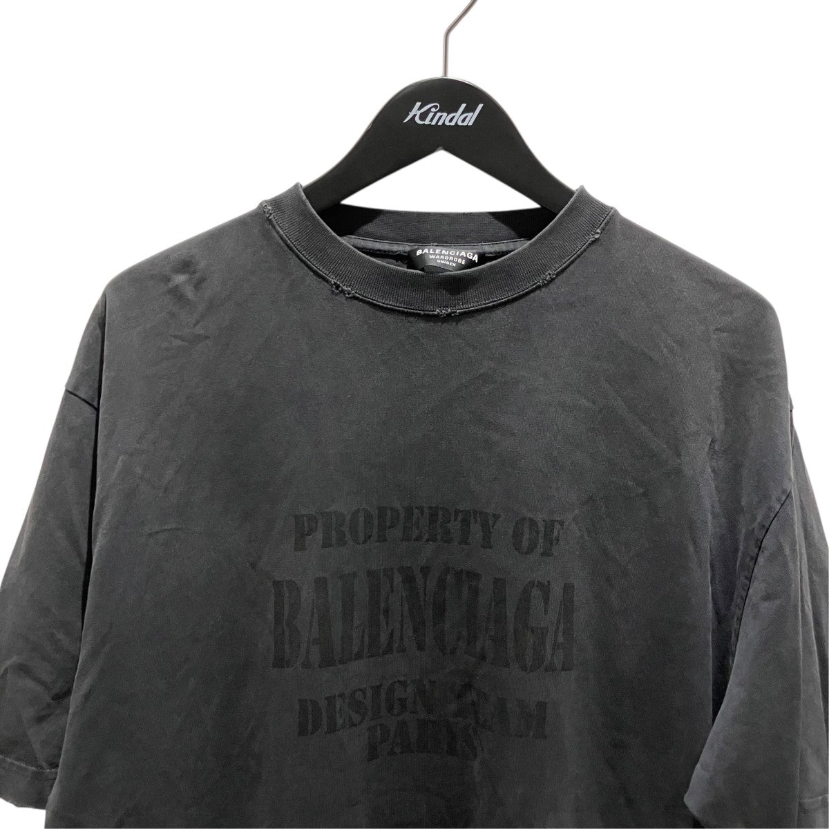 BALENCIAGA 【PROPERTY T-SHIRT】半袖Tシャツ641675 TMVH8 古着・中古-3枚目のアイテム画像