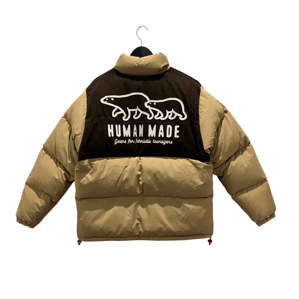 HUMAN MADE ベージュ ダウンジャケット Sサイズ HUMAN MADE(ヒューマンメイド) ダウンジャケット ベージュ サイズ L
