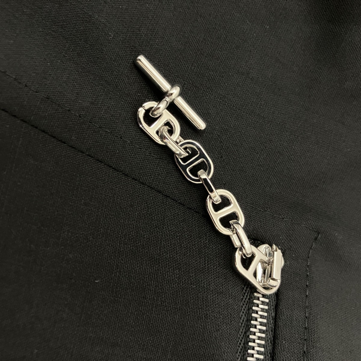 HERMES シェーヌダンクルスカート16-7301 古着・中古-5枚目のアイテム画像