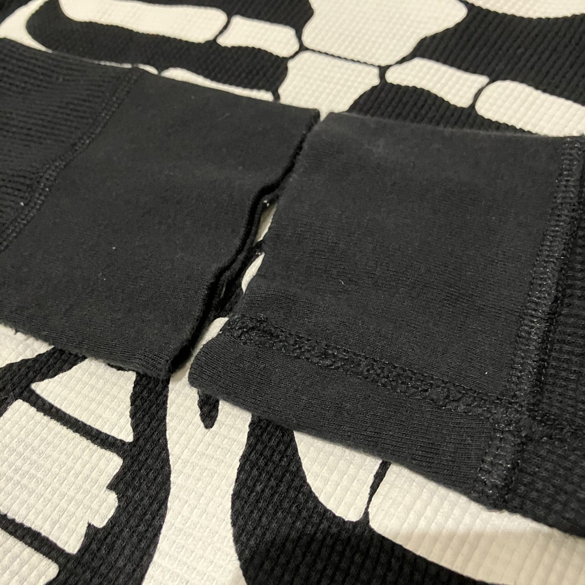 Supreme×Hanes Bones Thermal Crewボーンプリントサーマルカットソー 古着・中古-5枚目のアイテム画像