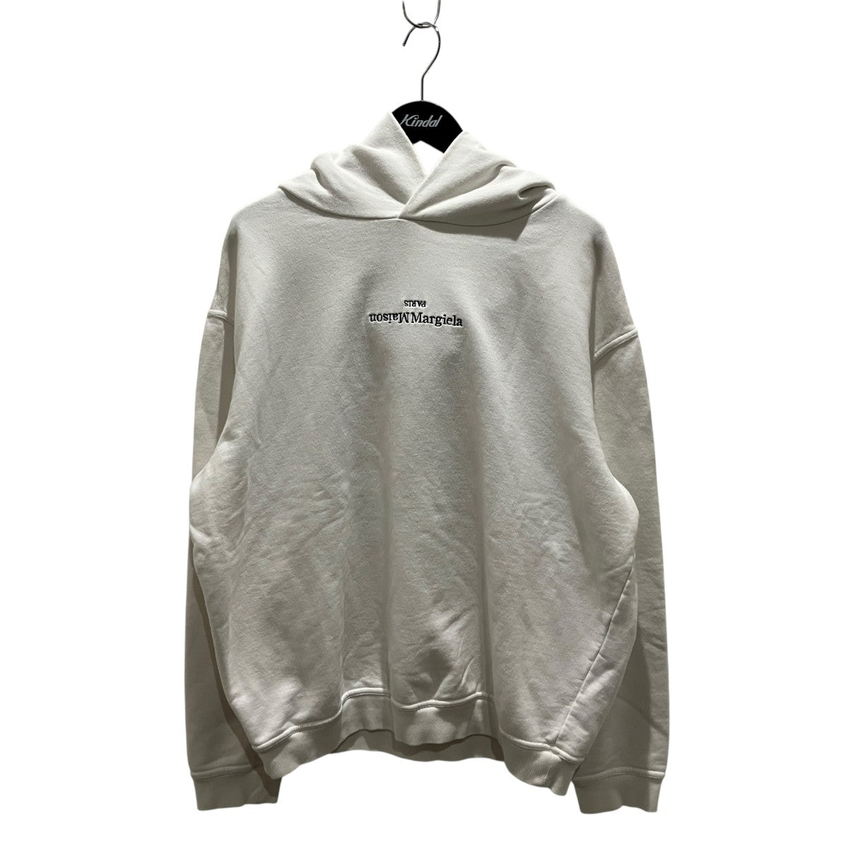 Maison Margiela ロゴ刺繍プルオーバーパーカーS50GU0167 古着・中古-1枚目のアイテム画像