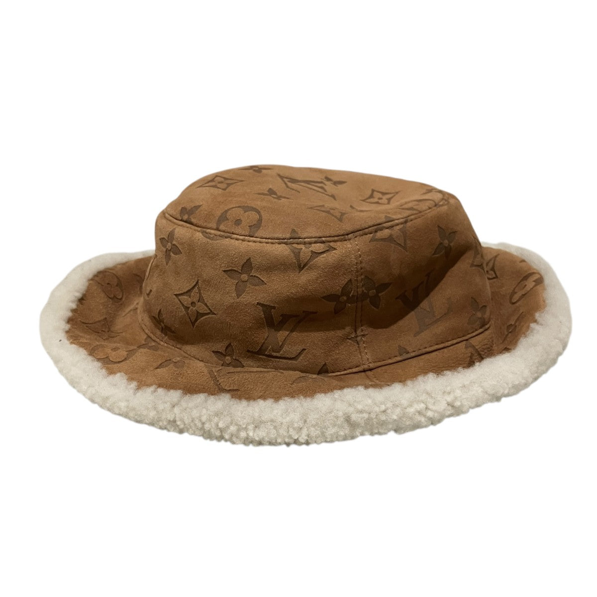 LOUIS VUITTON モノグラムムートンハットM76577 古着・中古-4枚目のアイテム画像
