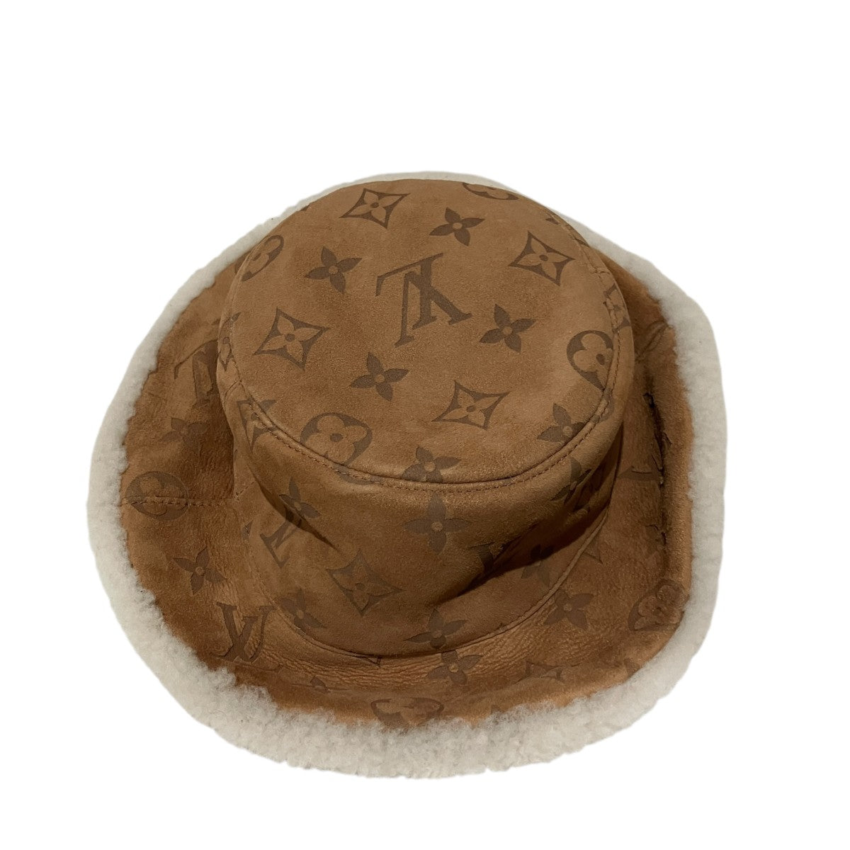 LOUIS VUITTON モノグラムムートンハットM76577 古着・中古-5枚目のアイテム画像