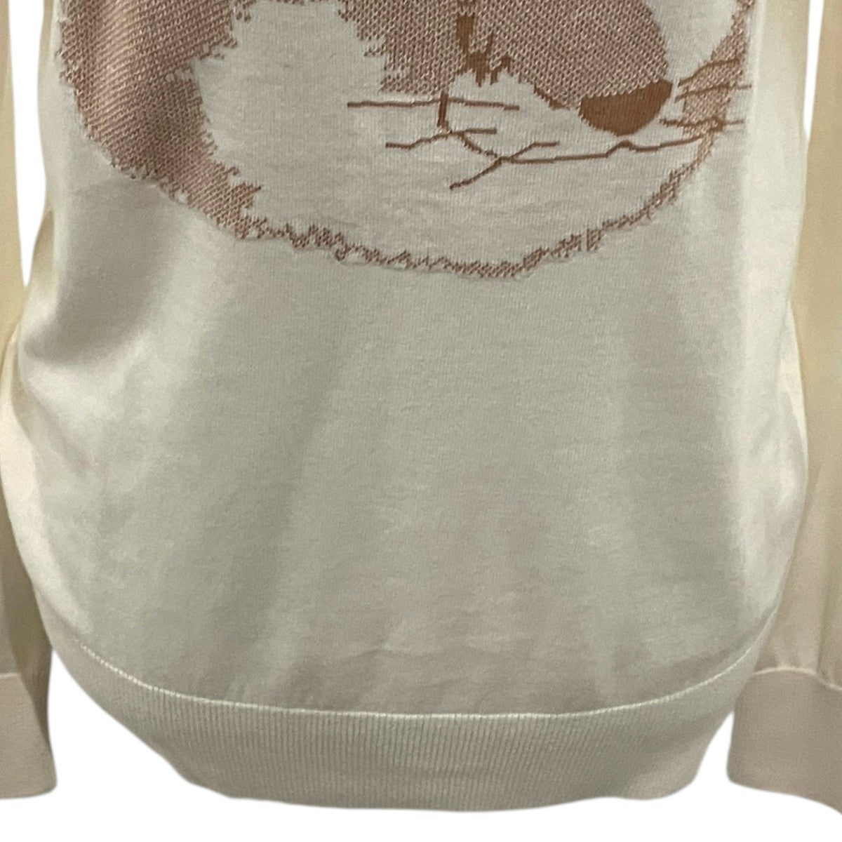 MAISON KITSUNE 【FOX HEAD CREW KNIT】フォックスヘッドニットIU00527KT1058 古着・中古-5枚目のアイテム画像