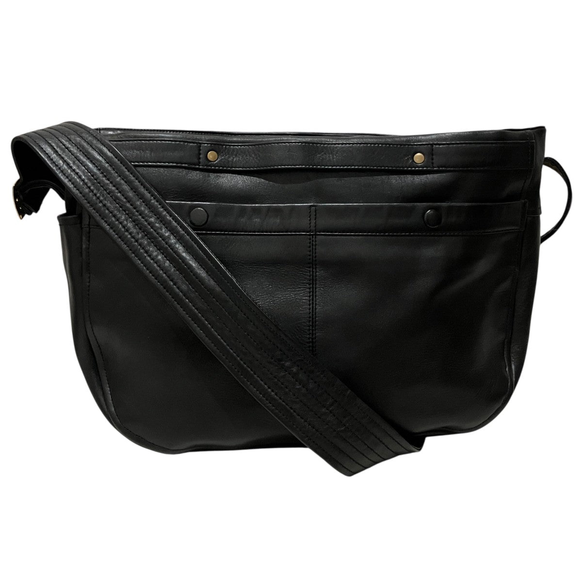 【NEW NEWSPAPER BAG M】ショルダーバッグBG-41-C-COW-5