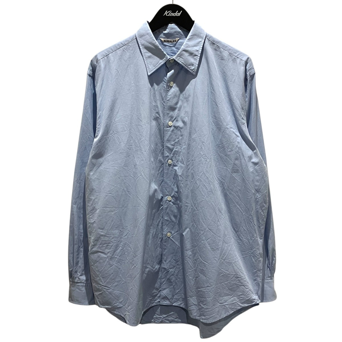 26SS【WASHED FINX WEATHER CHAMBRAY SHIRT】コットンシャツA26SS01FH