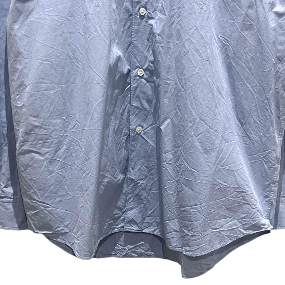 26SS【WASHED FINX WEATHER CHAMBRAY SHIRT】コットンシャツA26SS01FH