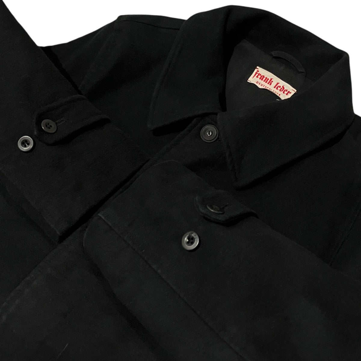 【DEUTSCHLEDER COAT】ジャーマンレザーコート0721083