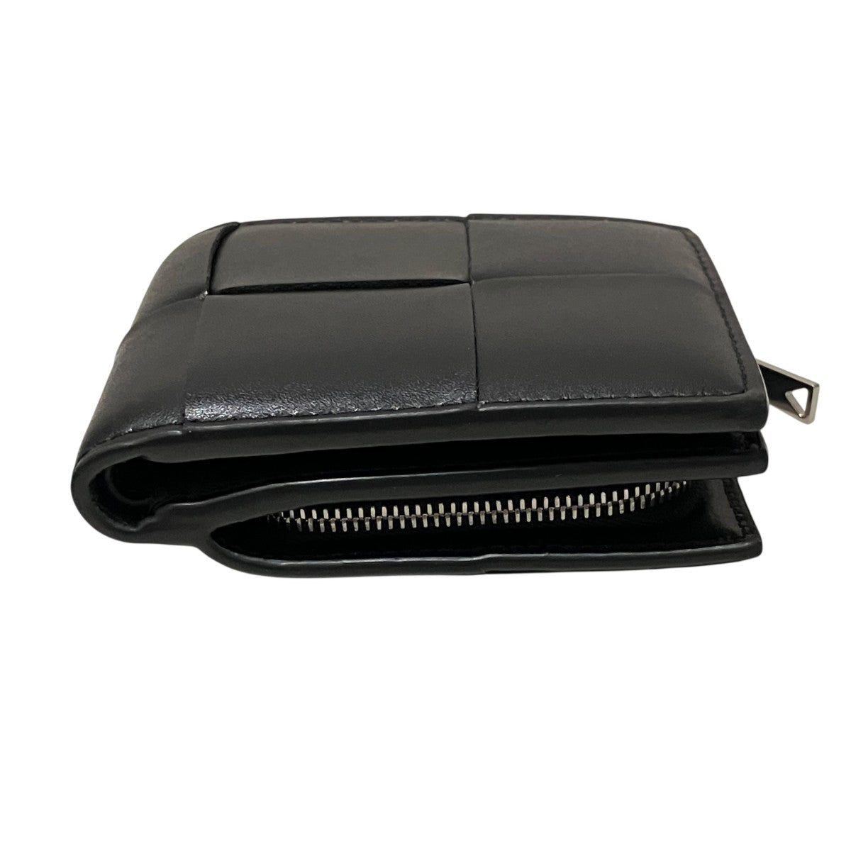 BOTTEGA VENETA 【スモールカセット 二つ折りファスナーウォレット】2つ折り財布 古着・中古-4枚目のアイテム画像