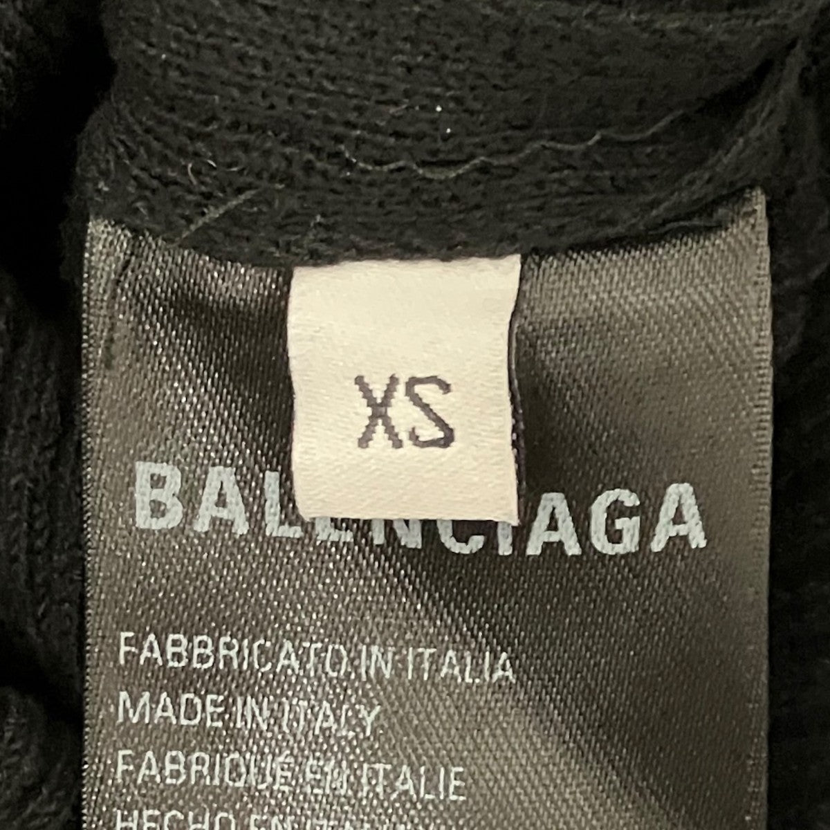 BALENCIAGA 【Layered Sweater Top】ニットドッキングシャツワンピース836801 T3389 古着・中古-6枚目のアイテム画像