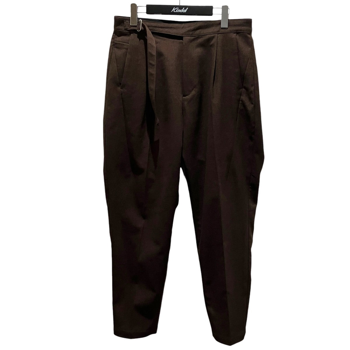 【TUCK STRETCH PANTS】ワンタックパンツWM2473410 1