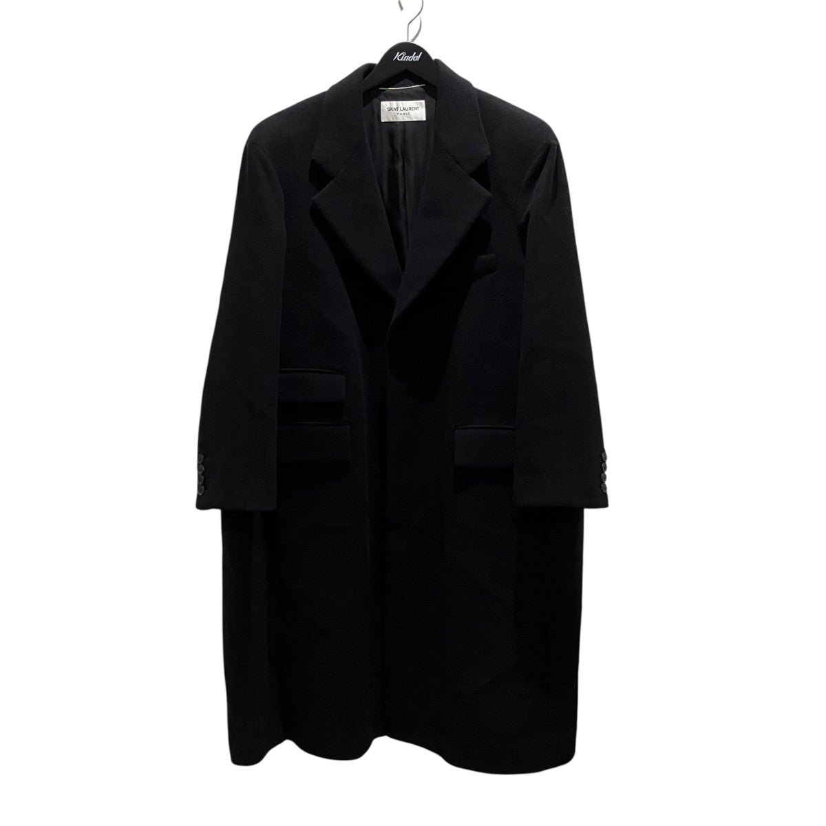 ほぼ未使用✨SAINT LAURENT キャメル100% チェスターコート 52 Saint Laurent Paris(サンローランパリ) チェスターコート763953