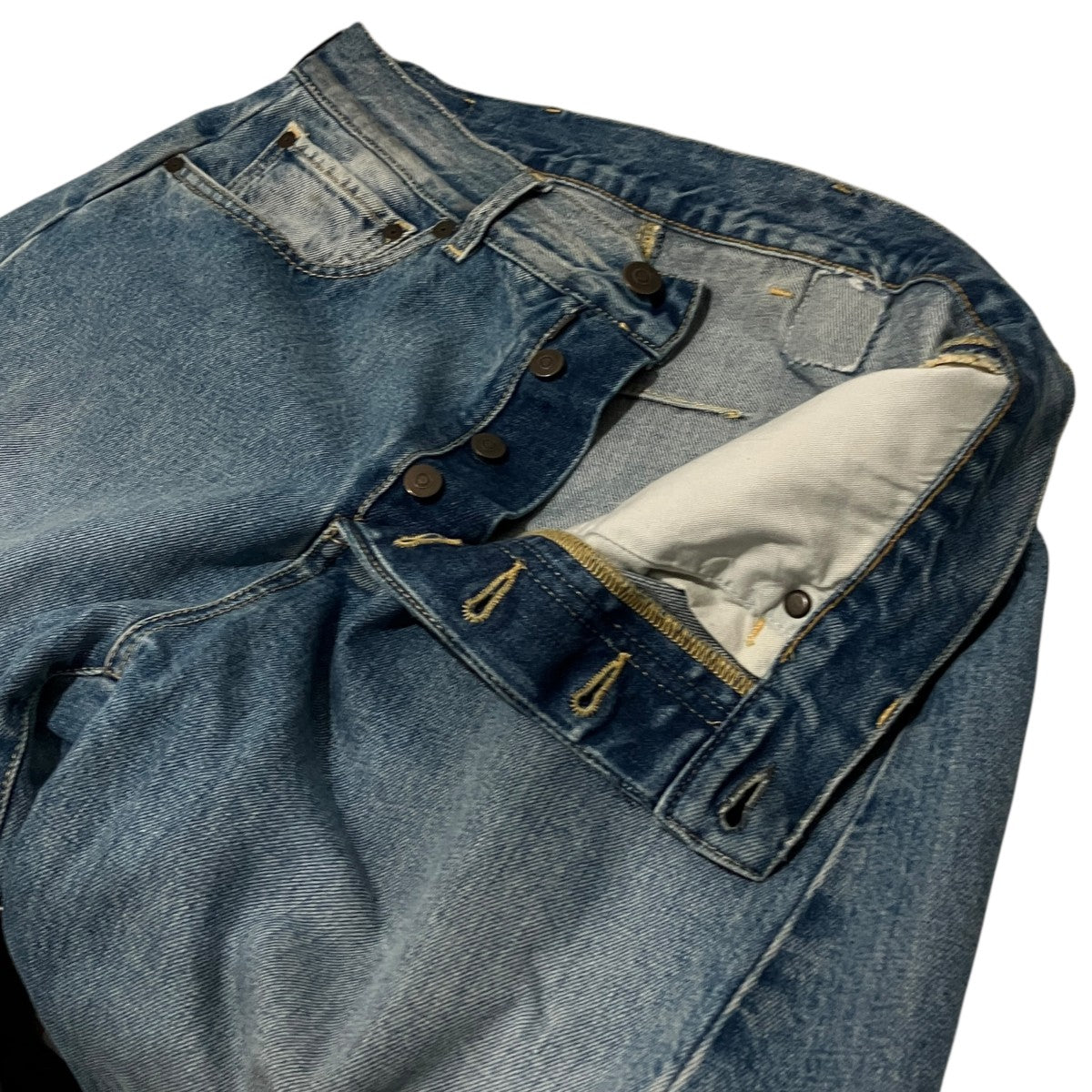 24AW【ダイアゴナルシームジーンズ】デニムパンツS50LA0234