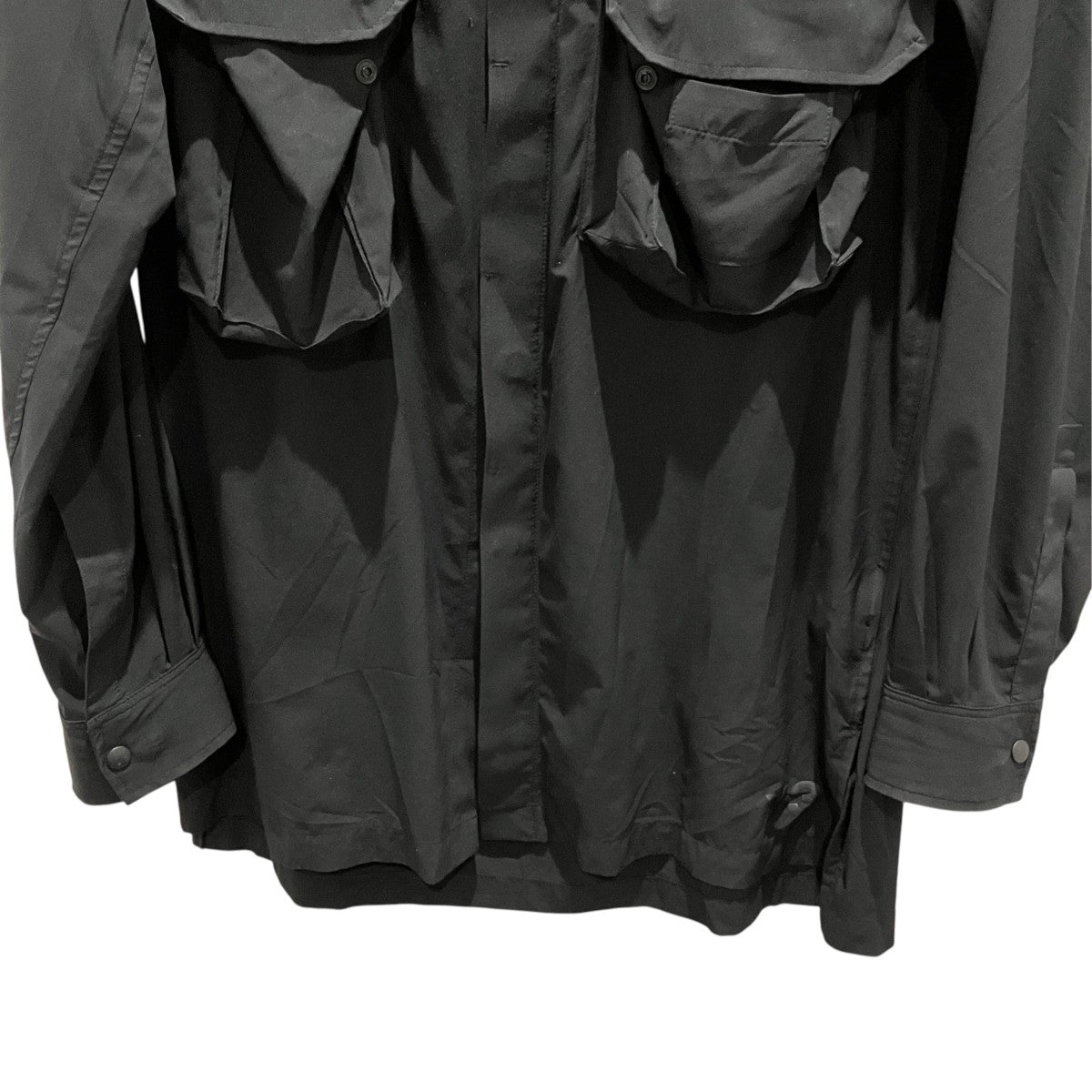 UT OVERSHIRTノーカラーシャツKS7855