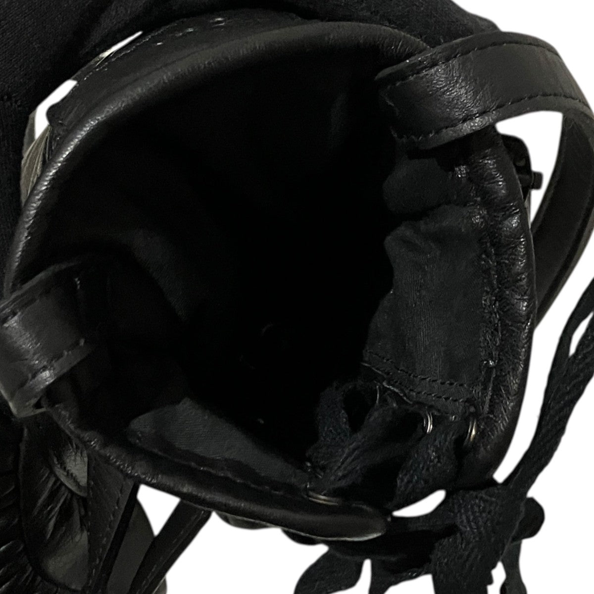 26AW【Box Glove Pouch】レザーショルダーバッグ
