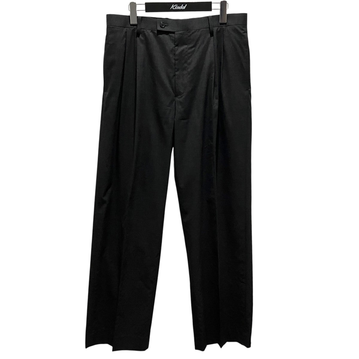 25SS【LIGHT WOOL MAX GABARDINE TWOｰTUCK SLACKS 】スラックスA25SP03MG