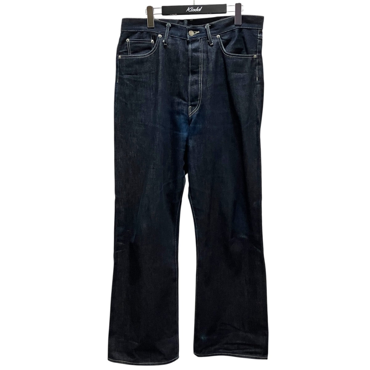 【Selvage Denim Five Pocket Wide Straight Pants】デニムパンツGM223-40020RB