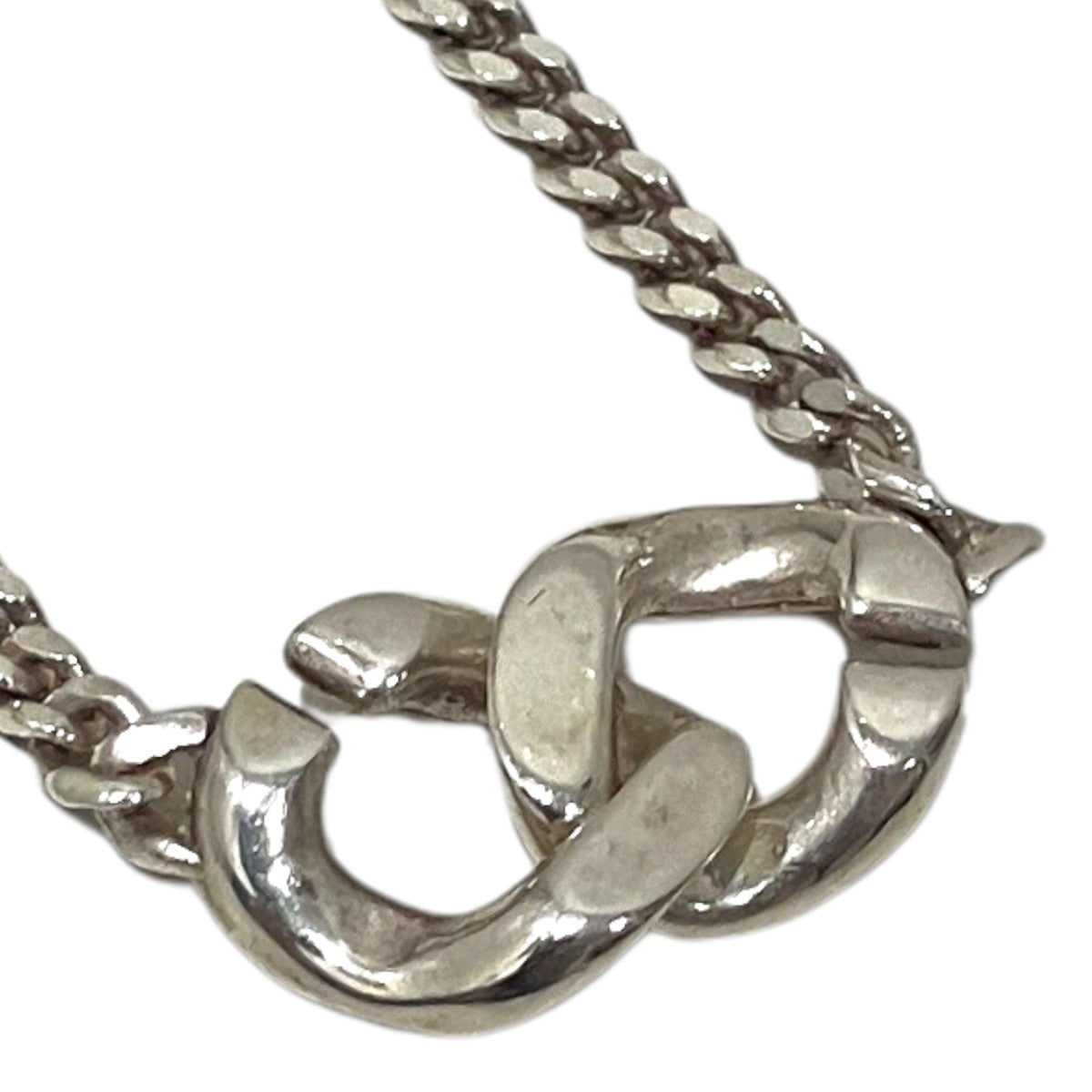 【Chain w／Curb Clasp】シルバーネックレスB04004-925
