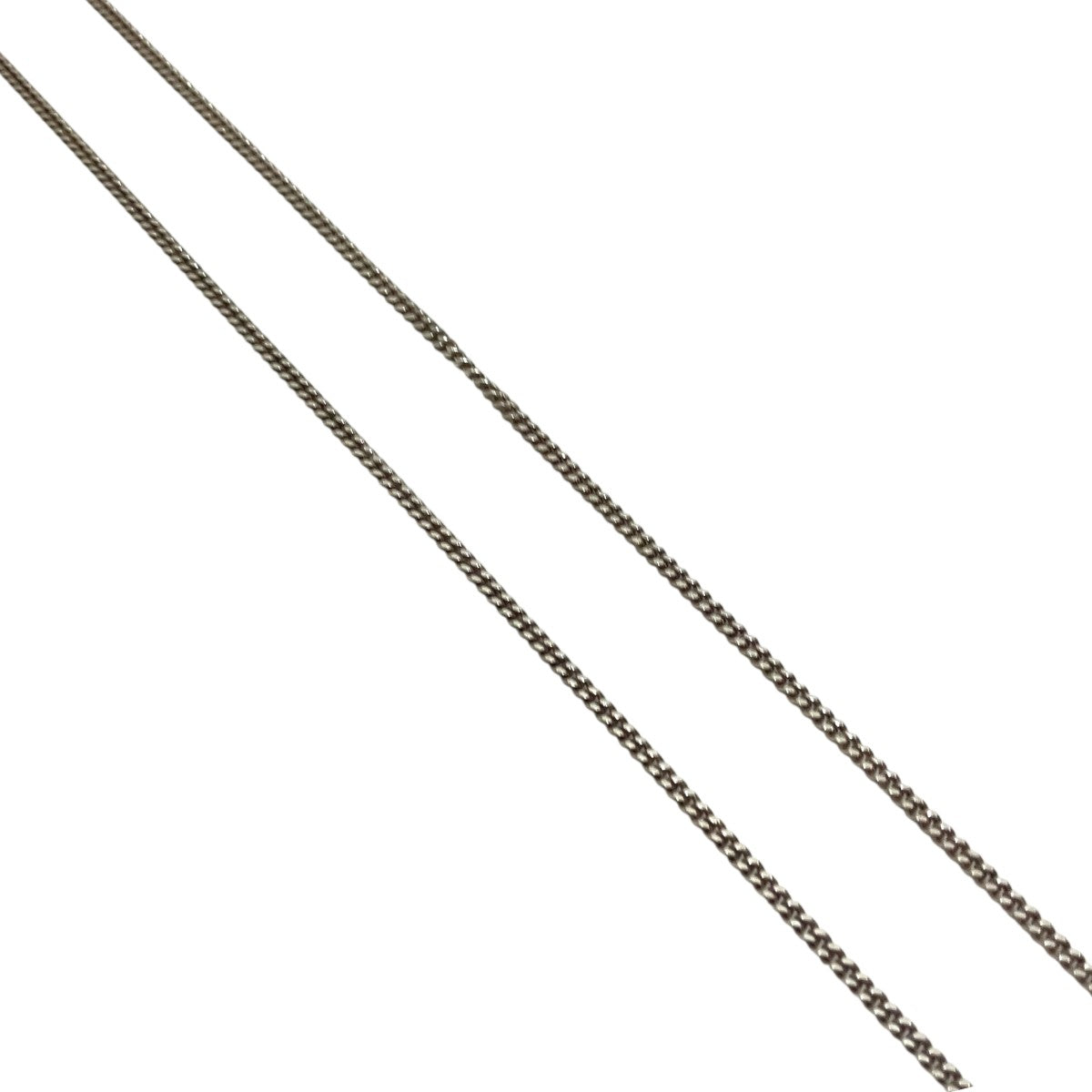 【Chain w／Curb Clasp】シルバーネックレスB04004-925