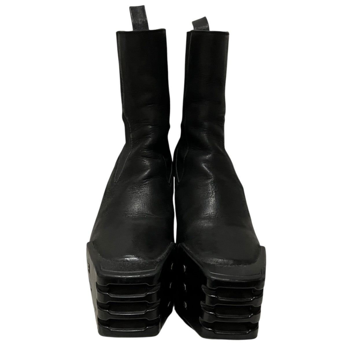 【Platformskiss Grill Kiss Boots】ブロックヒールブーツRU02C7825