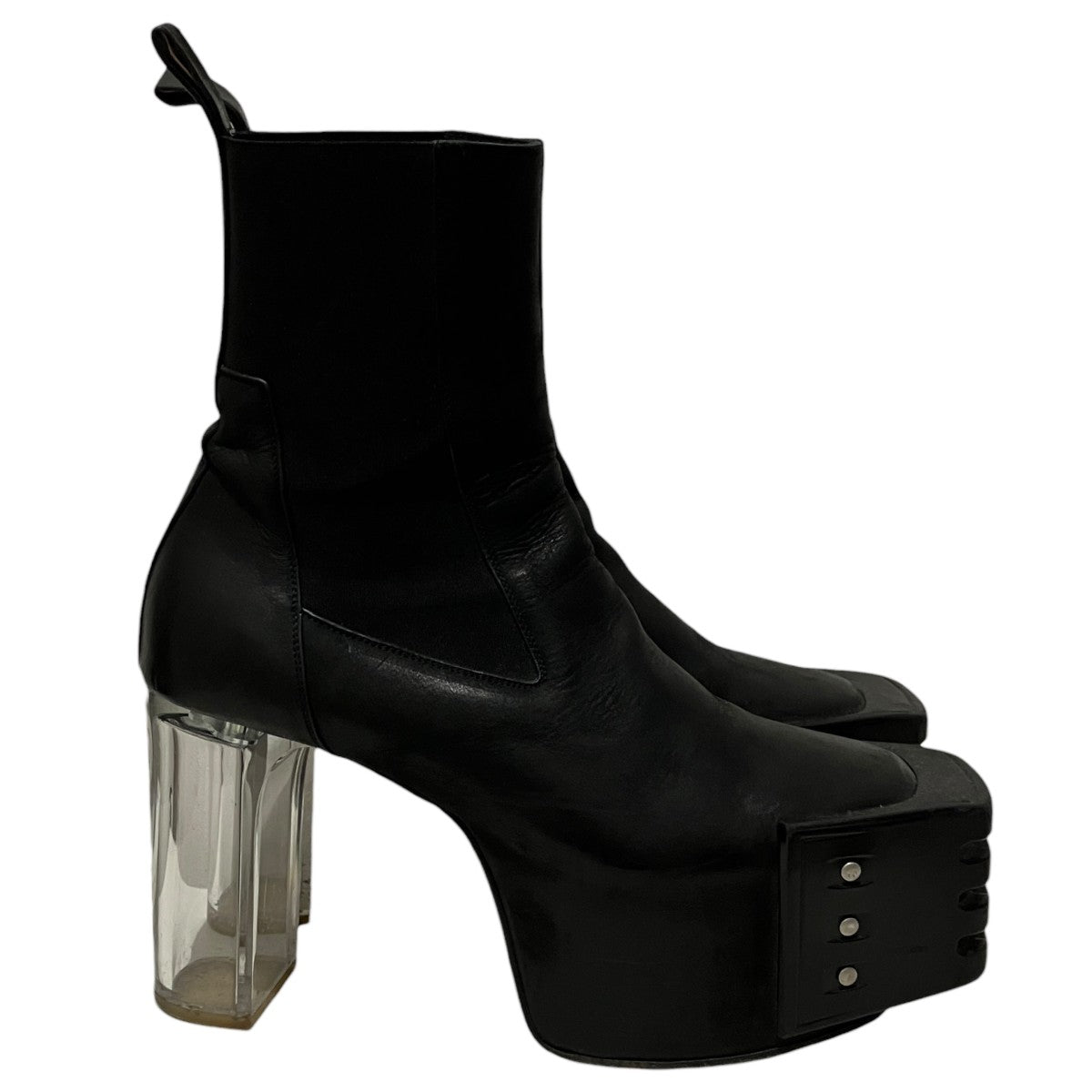 【Platformskiss Grill Kiss Boots】ブロックヒールブーツRU02C7825