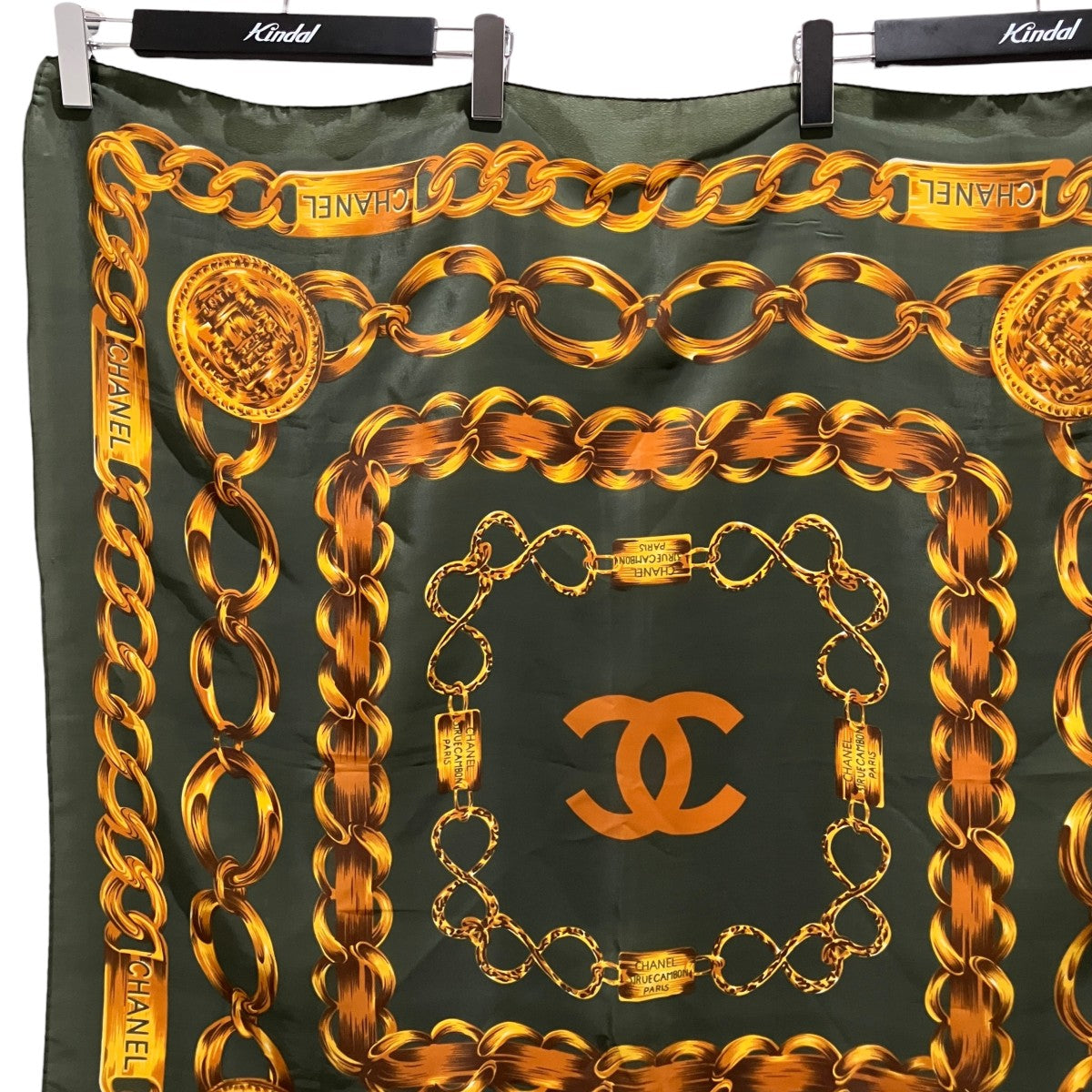 CHANEL シルクスカーフ 古着・中古-3枚目のアイテム画像