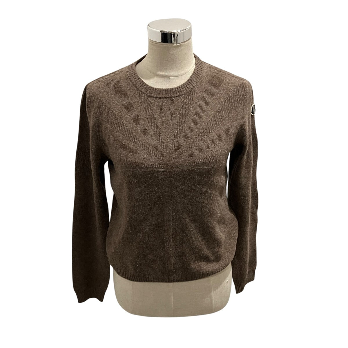 クルーネックニットJUMBO ROUND NECK