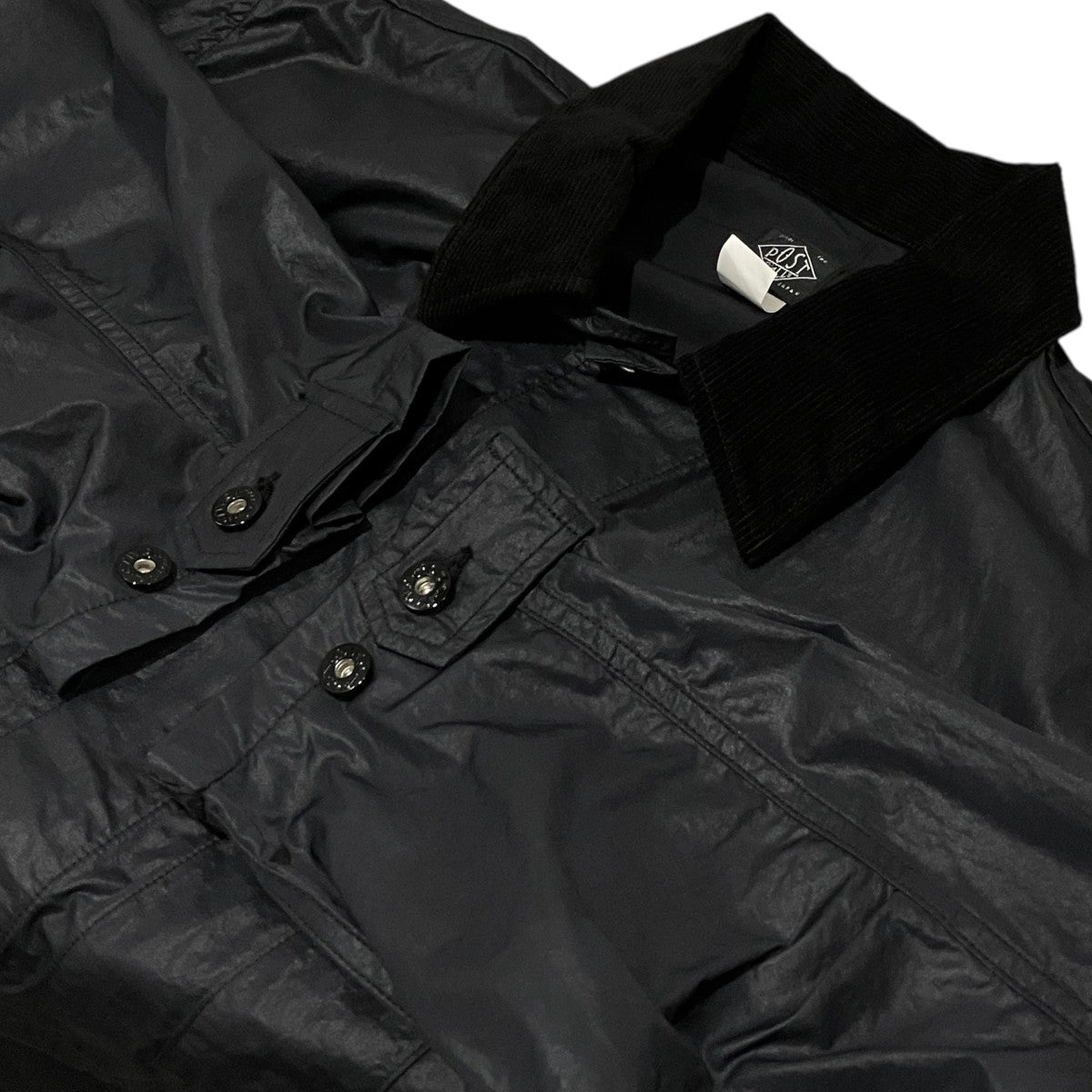 26AW【BDU-R2 waxy taffeata black】ナイロンフィールドジャケット1123R2-WTB