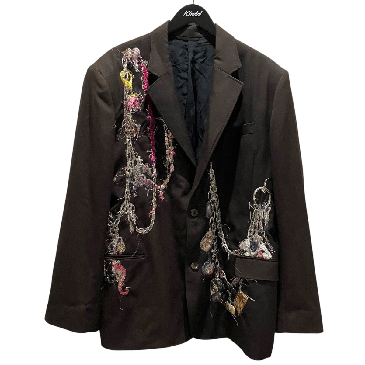 25AW【EMBROIDERED CHAIN TAILORED JACKET】テーラードジャケット25AW18JK74