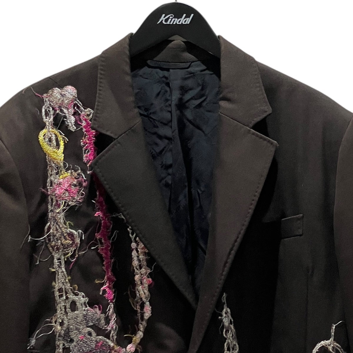 25AW【EMBROIDERED CHAIN TAILORED JACKET】テーラードジャケット25AW18JK74