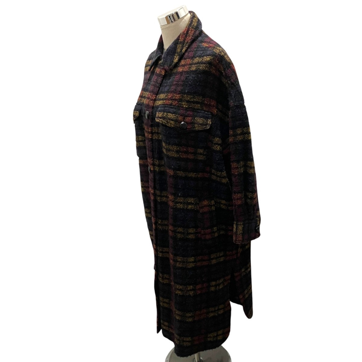 【FONTIZI】チェックコートMA1298-22A012E