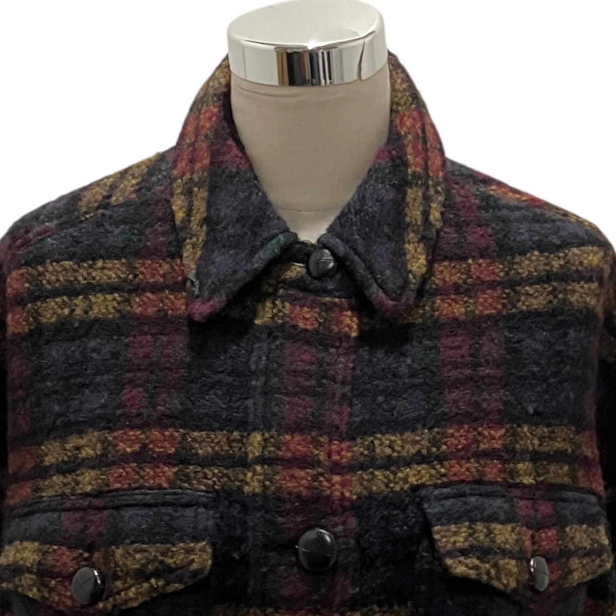 【FONTIZI】チェックコートMA1298-22A012E