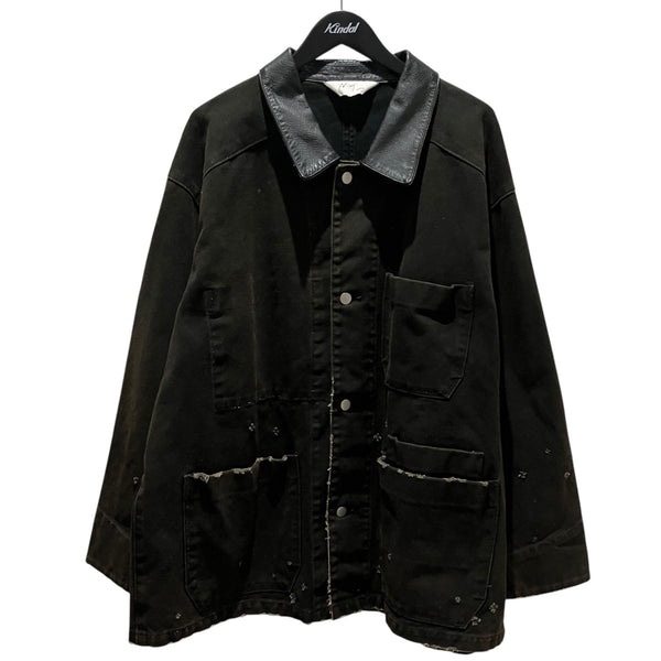 ANCELLM(アンセルム) 【WISM別注 DUCK COVERALL JACKET】ダメージ加工
