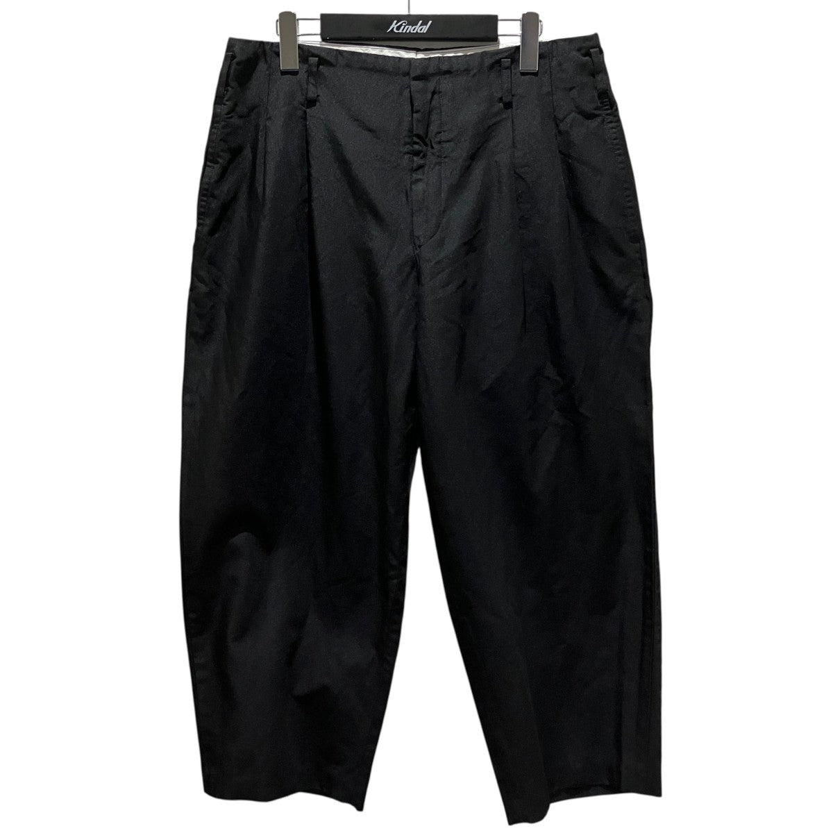 COMME des GARCONS HOMME PLUS 2025製品染定番2タックエステルワイドパンツPZ-P005 古着・中古-1枚目のアイテム画像