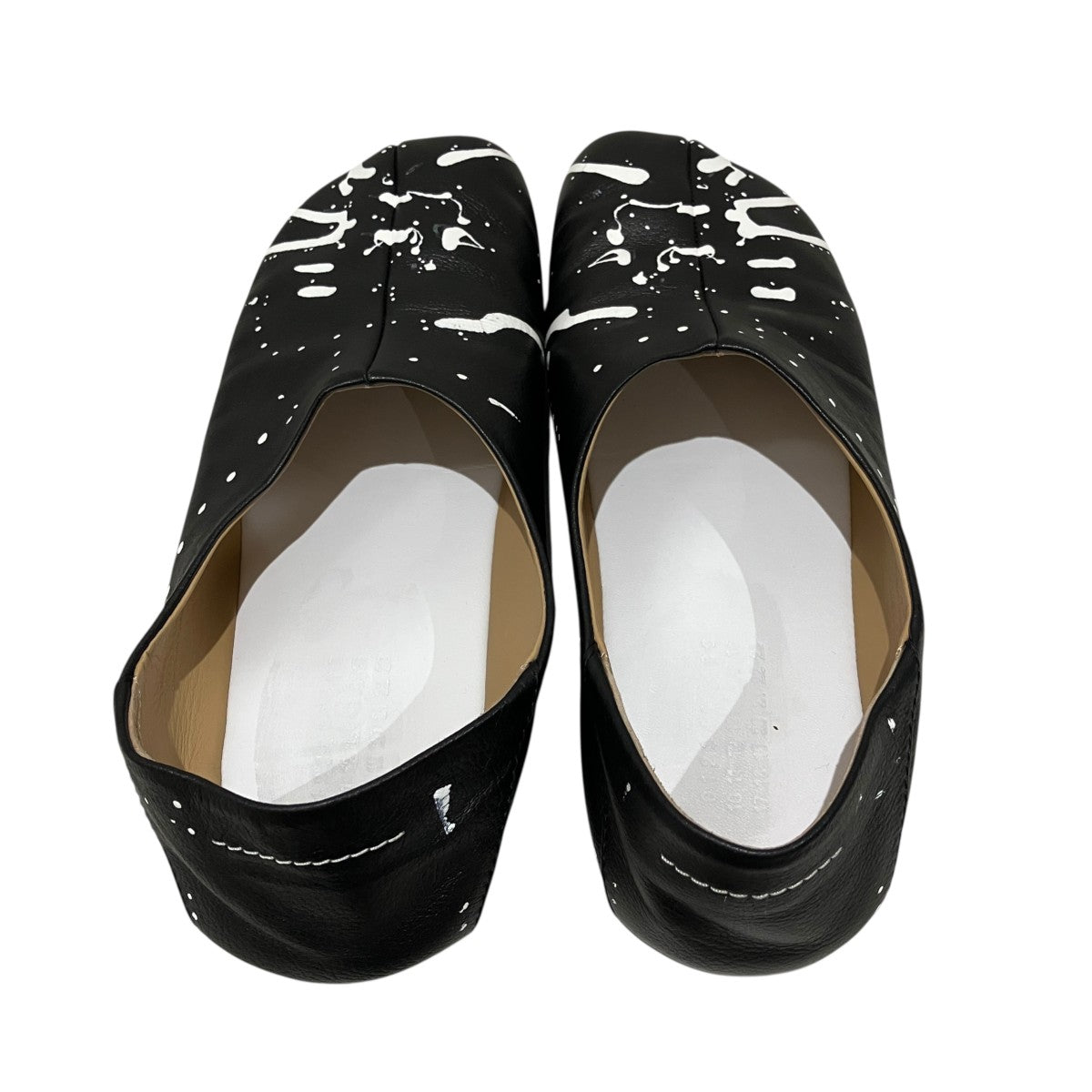【ANATOMIC BALLET FLATS】ペイント加工バブーシュ