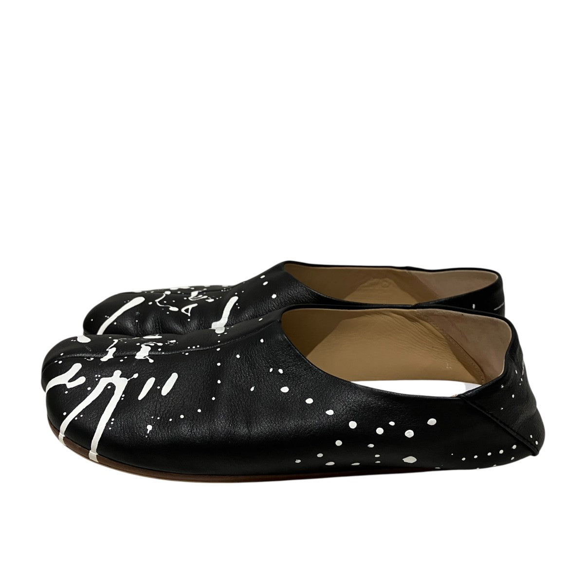 【ANATOMIC BALLET FLATS】ペイント加工バブーシュ