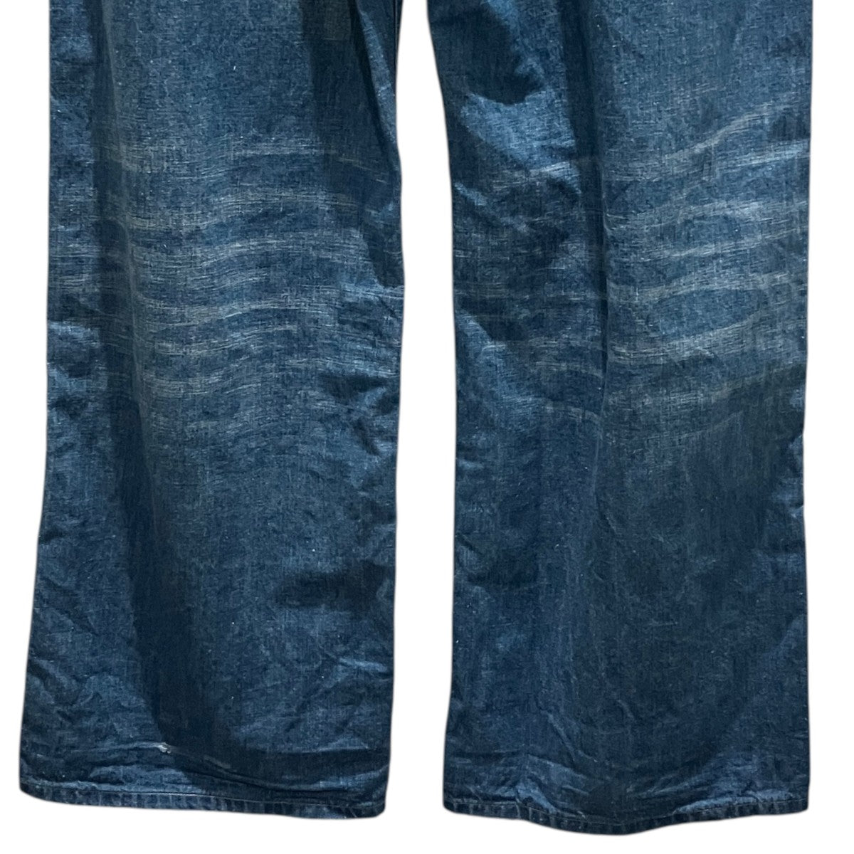 T．T 26SS【PAINTER PANTS WITH BUCKLE】ダメージ加工デニムパンツLOT 717 古着・中古-4枚目のアイテム画像
