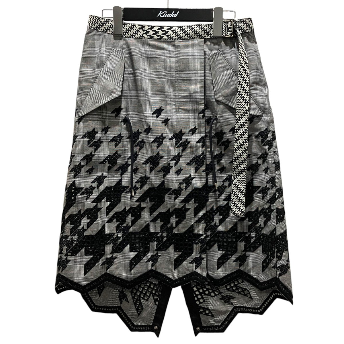 カットワーク 刺繍 スカート17-03186