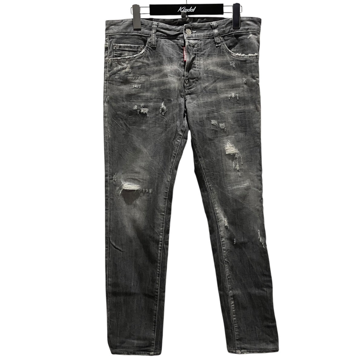 【RELAX LONG CROTCH JEANS】ユーズド加工ジーンズS74LB0866