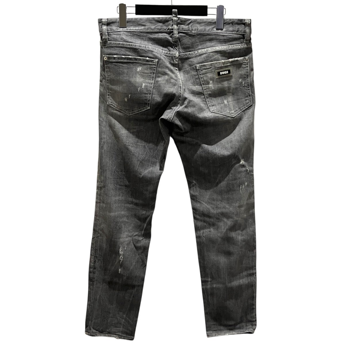 【RELAX LONG CROTCH JEANS】ユーズド加工ジーンズS74LB0866