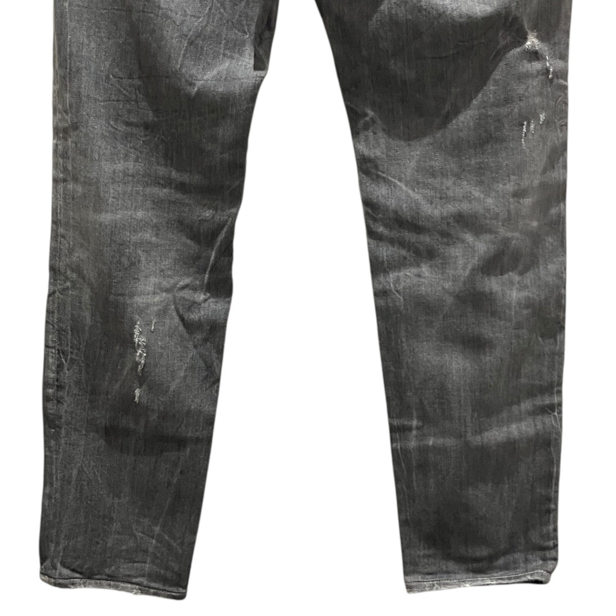 【RELAX LONG CROTCH JEANS】ユーズド加工ジーンズS74LB0866