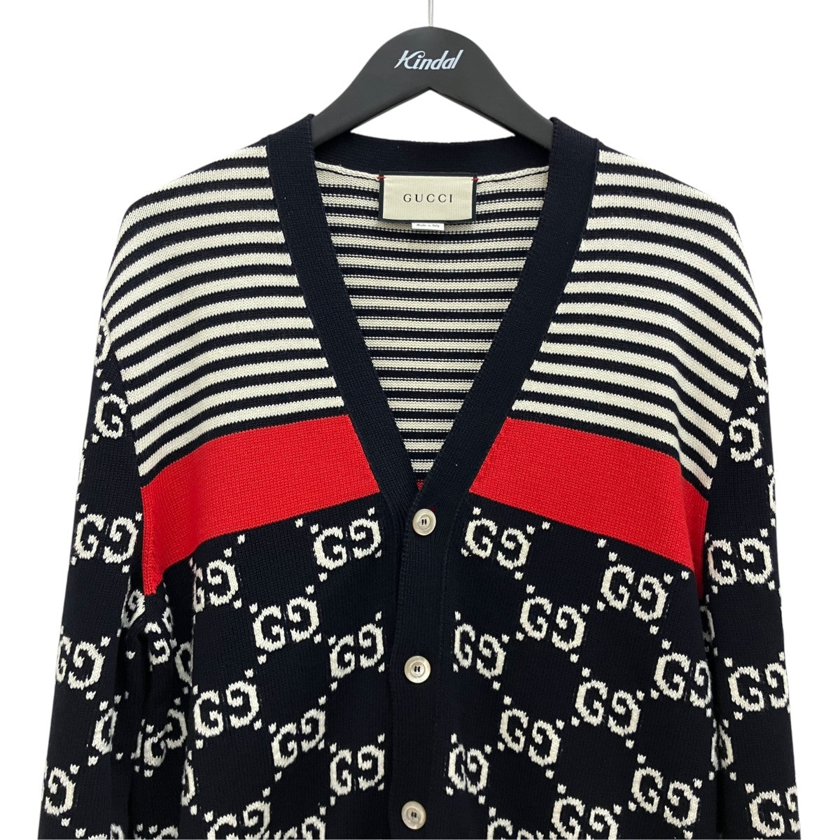 GUCCI(グッチ) カーディガン523048 523048 ネイビー サイズ L｜【公式