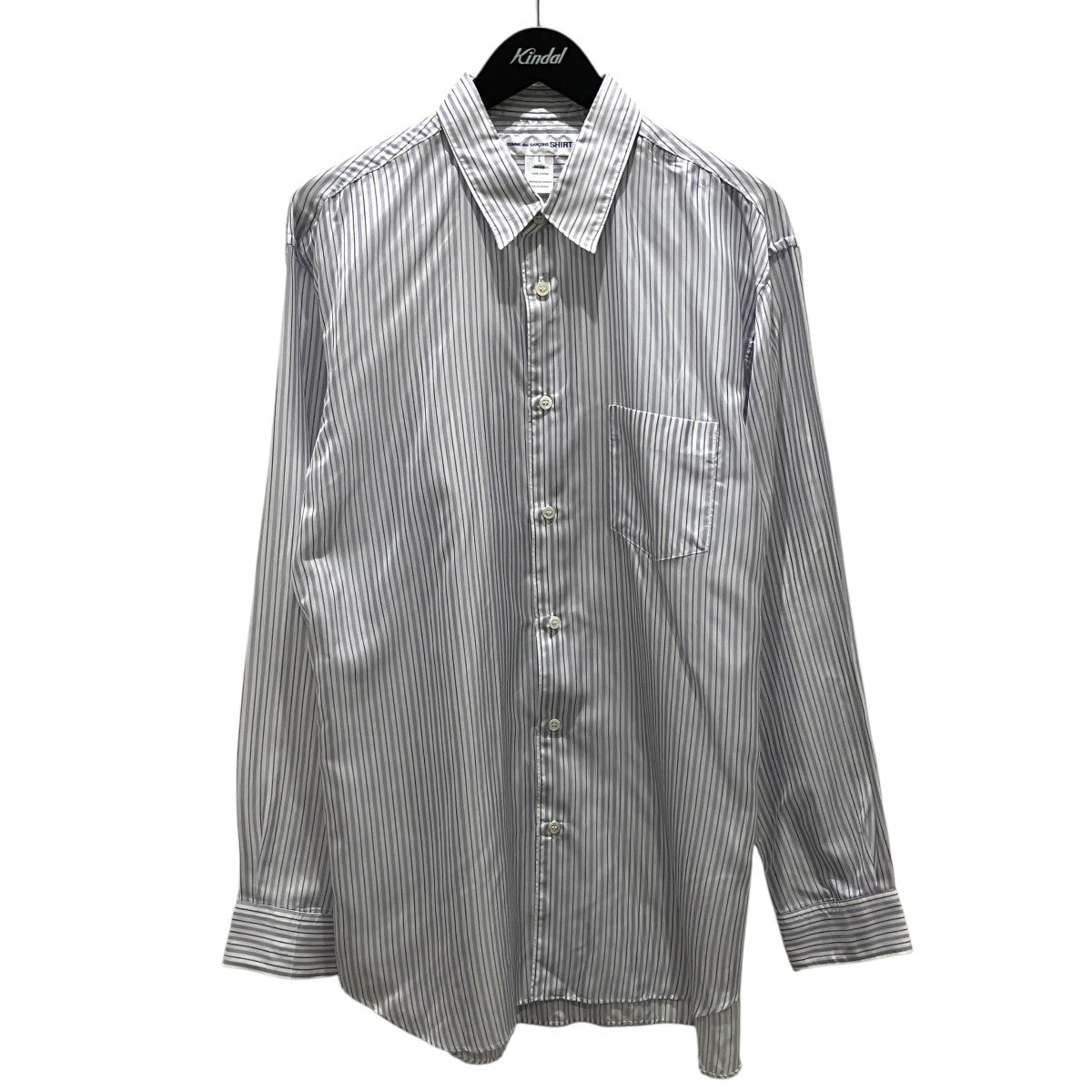 COMME des GARCONS SHIRT 長袖シャツFZ-B142 古着・中古-1枚目のアイテム画像