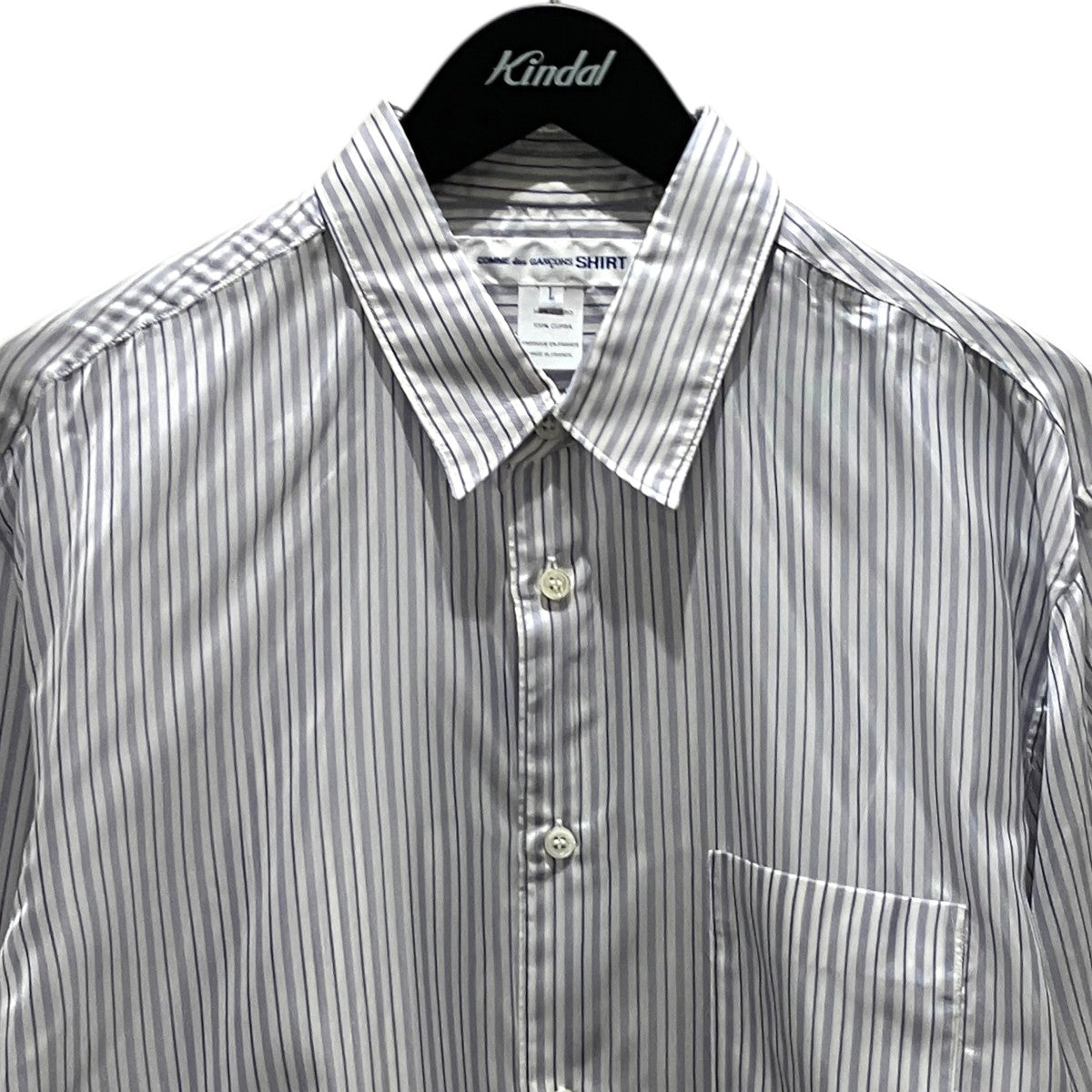 COMME des GARCONS SHIRT 長袖シャツFZ-B142 古着・中古-3枚目のアイテム画像